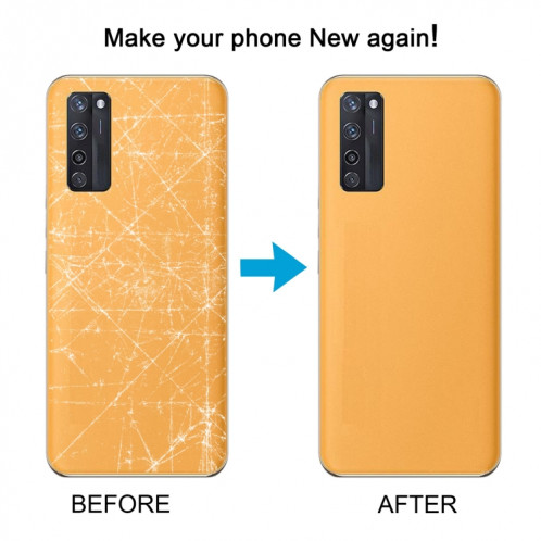 Pour ZTE Axon 20 5G Extreme Couvercle arrière de la batterie (Orange) SH51EL153-07