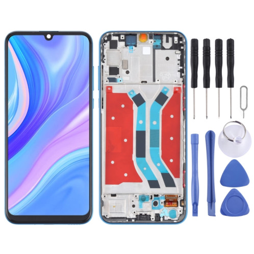 Écran LCD et numériseur complet avec cadre pour Huawei P Smart S (bleu) SH965L1967-07