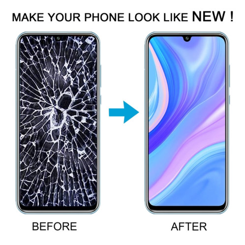 Écran LCD et numériseur complet avec cadre pour Huawei P Smart S (noir) SH965B1335-07