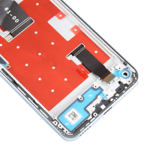 Pour Honor X50i écran LCD d'origine numériseur assemblage complet avec cadre (argent) SH991S1140-07
