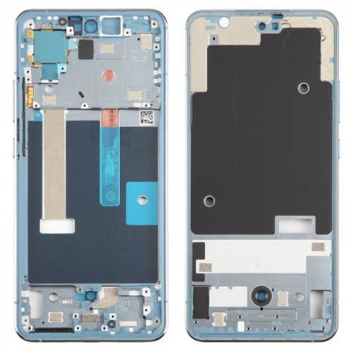 Pour Nokia X30 boîtier avant d'origine plaque de cadre LCD (bleu) SH018L450-06