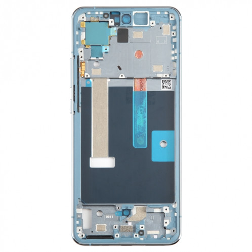 Pour Nokia X30 boîtier avant d'origine plaque de cadre LCD (bleu) SH018L450-06