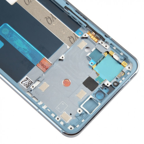 Pour Nokia X30 boîtier avant d'origine plaque de cadre LCD (bleu) SH018L450-06