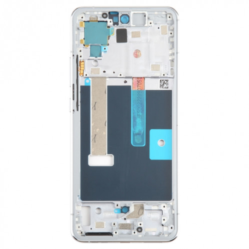 Pour Nokia X30, boîtier avant d'origine, cadre LCD, plaque de lunette (argent) SH018S151-06