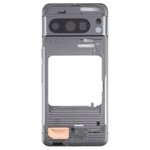 Pour Google Pixel 8 Pro, boîtier avant d'origine, cadre LCD, plaque de lunette (noir) SH032B719-06