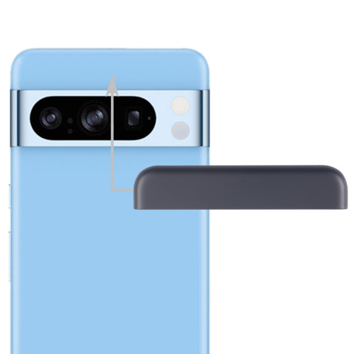 Pour Google Pixel 8 Pro Original Avant Supérieur Arrière Couverture (Noir) SH099B529-04