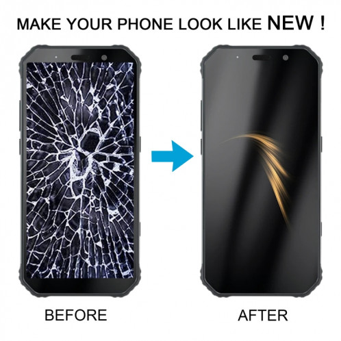 Ecran LCD d'origine pour AGM A9 JBL avec Digitizer Full Assembly (Noir) SH71221379-07