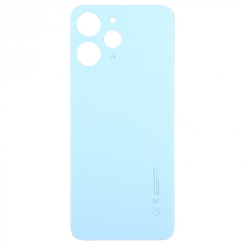 Pour Xiaomi Redmi 12 4G OEM Matériau en verre Couvercle arrière de la batterie (Bleu) SH35LL340-07