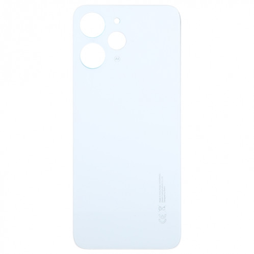 Pour Xiaomi Redmi 12 4G OEM Matériau en verre Couvercle arrière de la batterie (Blanc) SH35WL247-07