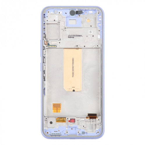 Pour Samsung Galaxy A54 5G SM-A546 6,43 pouces OLED LCD écran numériseur assemblage complet avec cadre (violet) SH138P223-08