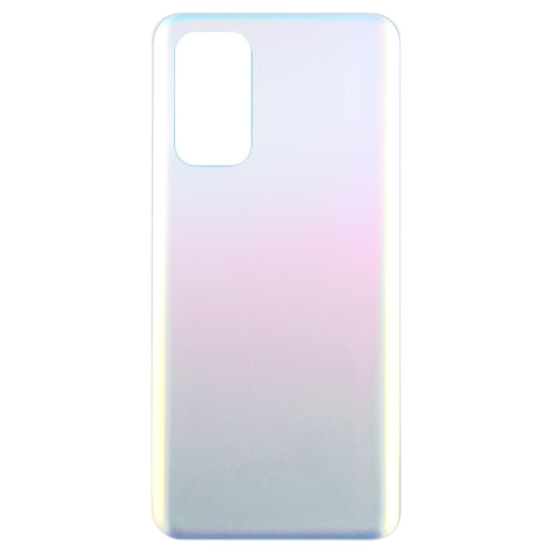 Pour OPPO Find X3 Lite Couvercle arrière de la batterie en verre (argent givré) SH2FSL448-07