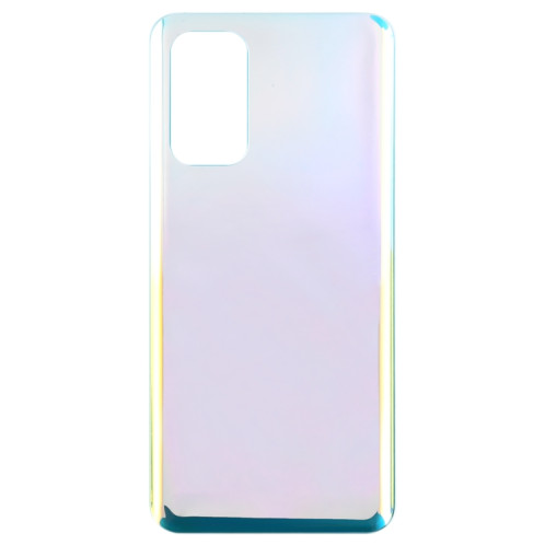 Pour OPPO Find X3 Lite Couvercle arrière de la batterie en verre (argent brillant) SH2JSL611-07