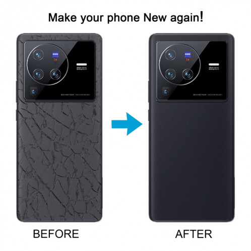 Pour vivo X80 Pro OEM couvercle arrière de la batterie en verre SH44LL1927-07
