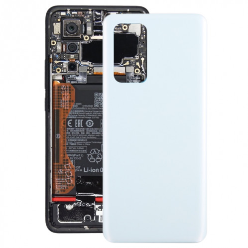 Pour Xiaomi Poco F5 Pro OEM Matériau en verre Couvercle arrière de la batterie (Blanc) SH48WL770-07