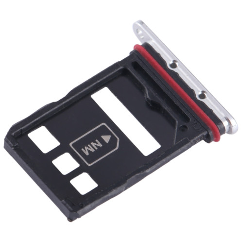 Pour Huawei P50E SIM + plateau de carte NM (argent) SH160S826-04