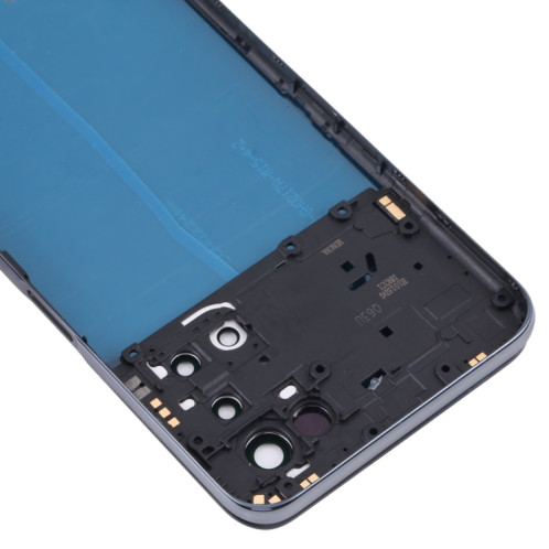 Pour le couvercle arrière de la batterie OPPO A93 5G avec cadre central (noir) SH64BL633-06