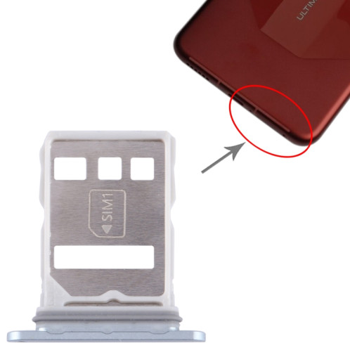 Pour Huawei Mate 60 Pro+ Plateau pour carte SIM + NM (Argent) SH165S948-04
