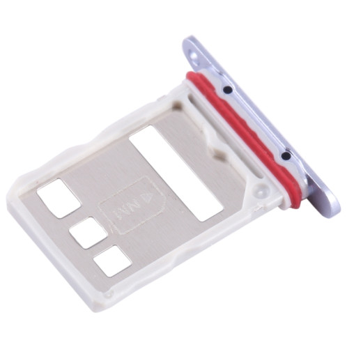 Pour Huawei Mate 60 Plateau de carte SIM + NM (Violet) SH168P260-04