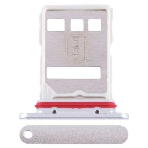 Pour Huawei Mate 60 Plateau pour carte SIM + NM (Argent) SH168S411-04