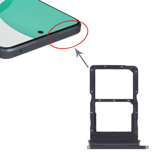 Pour Huawei Enjoy 60 Pro SIM + Plateau pour carte SIM (Noir) SH171B1279-04