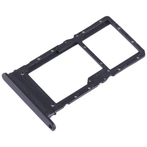 Pour Huawei Enjoy 30 Plus Plateau pour carte SIM + SIM / Micro SD (Noir) SH173B1971-04