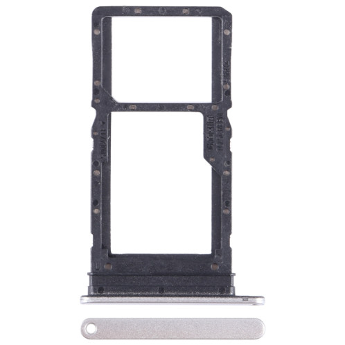 Pour Huawei Enjoy 30 Plus Plateau pour carte SIM + SIM / Micro SD (Argent) SH173S1386-04