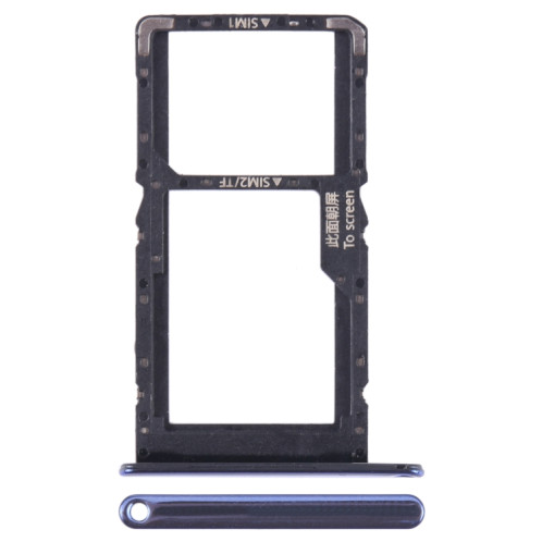 Pour Huawei Maimang 11 SIM + SIM / Micro SD Card Tray (Bleu) SH178L1999-04