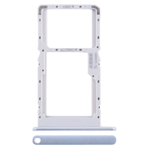 Pour Huawei Enjoy 60 SIM + SIM / Micro SD Card Tray (Bleu) SH180L1176-04