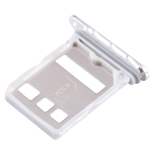 Pour Huawei P60 Art Plateau de carte SIM + NM (Argent) SH181S403-04