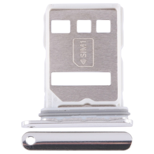 Pour Huawei P60 Pro Plateau pour carte SIM + NM (Argent) SH184S1911-04