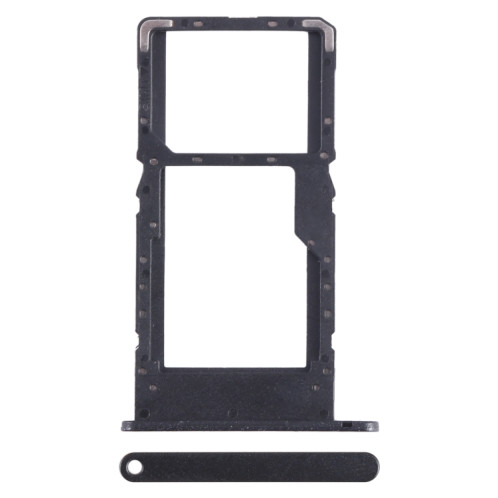 Pour Huawei Enjoy 50Z Plateau pour carte SIM + SIM / Micro SD (Noir) SH187B206-04