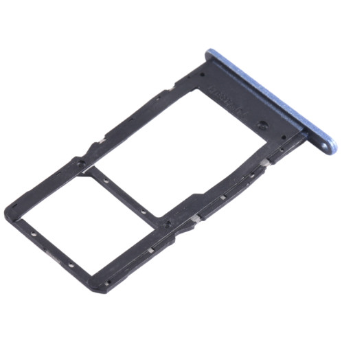 Pour Huawei nova Y61 Plateau pour carte SIM + SIM / Micro SD (Bleu) SH189L868-04