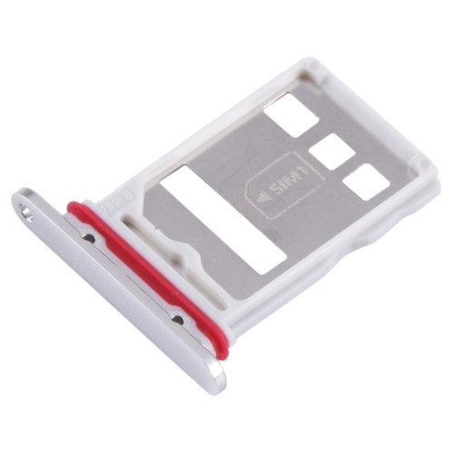 Pour Huawei Mate 50E Plateau pour carte SIM + NM (Argent) SH191S916-04