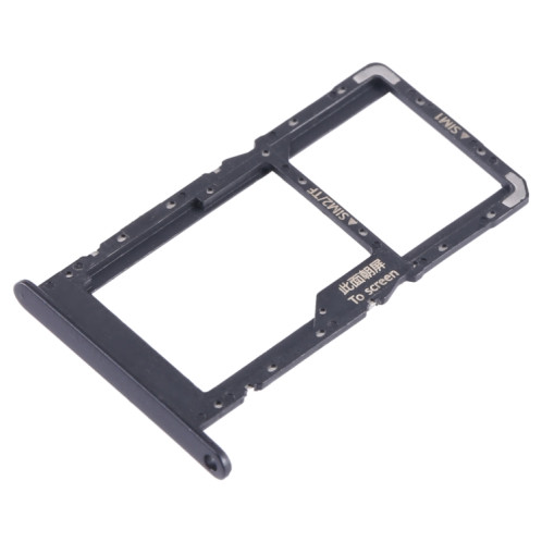 Pour Huawei nova Y70 Plateau pour carte SIM + SIM / Micro SD (Noir) SH194B1967-04