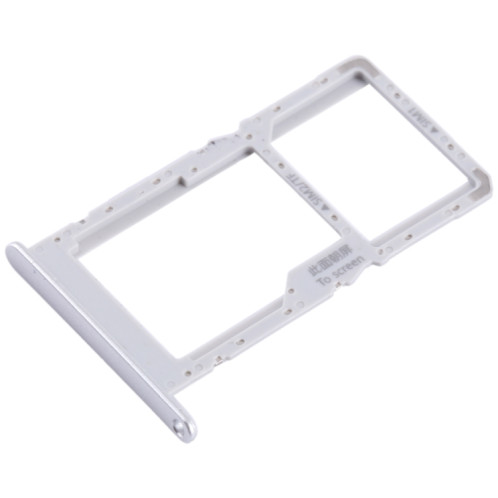 Pour Huawei nova Y70 Plateau pour carte SIM + SIM / Micro SD (Argent) SH194S669-04