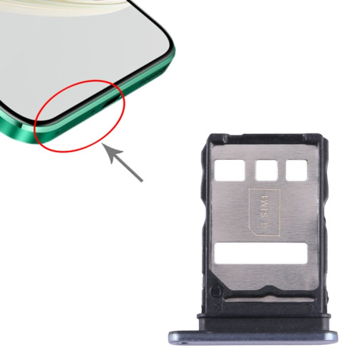 Pour Huawei Nzone S7 Pro 5G Plateau de carte SIM (argent) SH198S1629-04