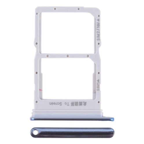 Pour Honor X30 Max SIM + SIM / NM Card Tray (Argent) SH207S804-04