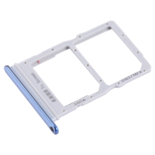 Pour Honor X30 Max SIM + SIM / NM Card Tray (Argent) SH207S804-04