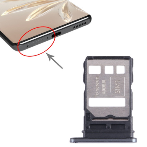 Pour Honor 70 SIM + Plateau pour carte SIM (Noir) SH209B1396-04
