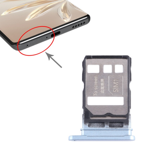 Pour Honor 70 SIM + Plateau pour carte SIM (Bleu) SH209L1338-04