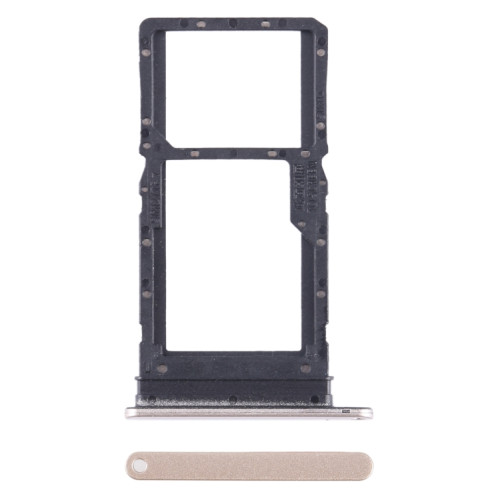 Pour Honor Play 6T SIM + SIM / Micro SD Card Tray (Or) SH211J1133-04
