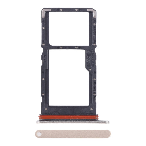 Pour Honor X5 Plus Plateau pour carte SIM + SIM / Micro SD (Or) SH213J1951-04