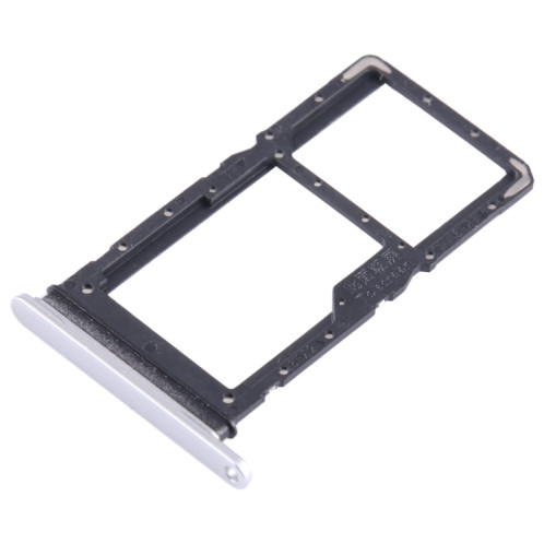 Pour Honor X5 Plus Plateau pour carte SIM + SIM / Micro SD (Argent) SH213S1535-04