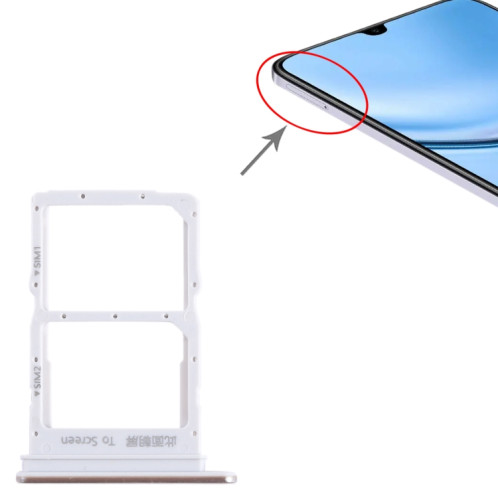 Pour Honor Play 20 Pro SIM + Plateau pour carte SIM (Or) SH215J1392-04