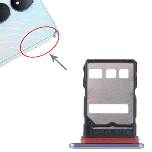Plateau pour carte SIM pour Honor Play 8T (gris) SH216H212-04