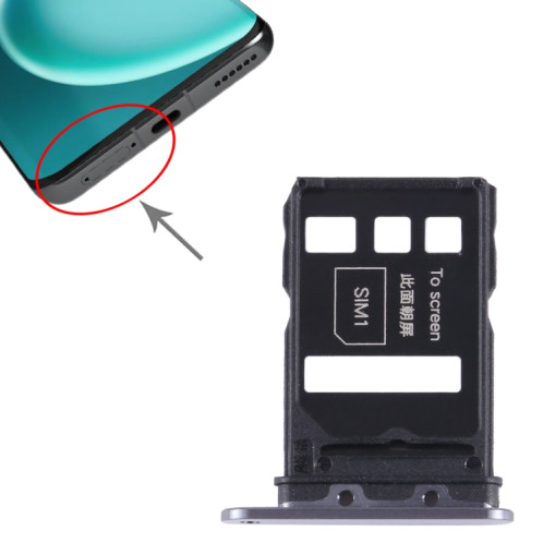 Pour Honor Magic4 SIM + plateau de carte SIM (noir) SH219B1885-04
