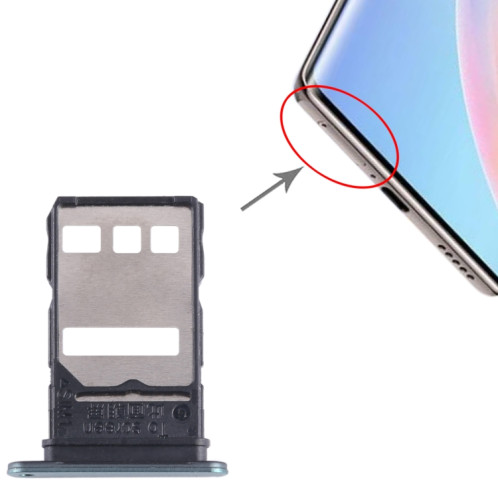 Plateau pour carte SIM pour Honor 60 SE (vert) SH220G1663-04