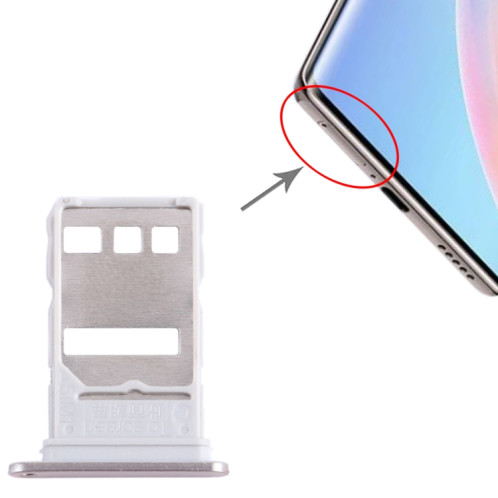 Plateau pour carte SIM pour Honor 60 SE (or) SH220J1797-04