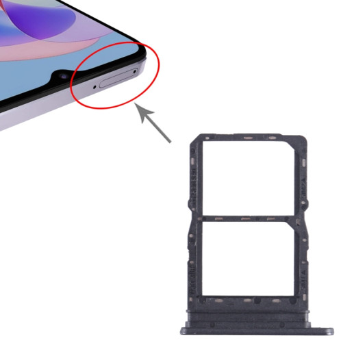 Pour Honor Play 40S SIM + Plateau pour carte SIM (Noir) SH221B822-04