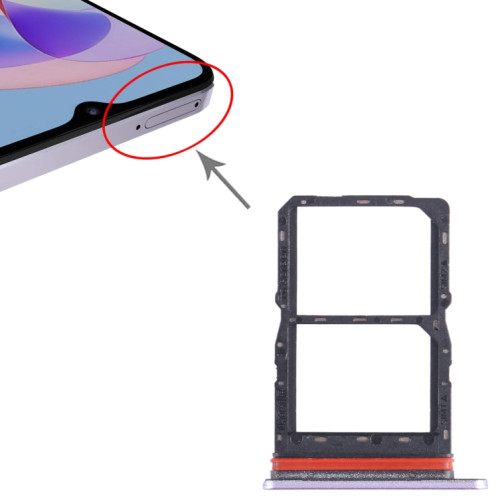 Pour Honor Play 40S SIM + Plateau pour carte SIM (Violet) SH221P86-04